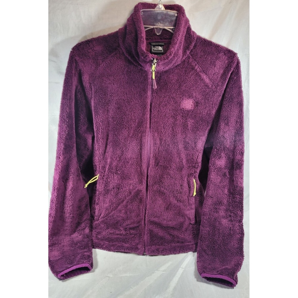 The‎ North Face Women's Fleece Fuzzy Osito Full Zip Jacket - Midnight Mauve - M